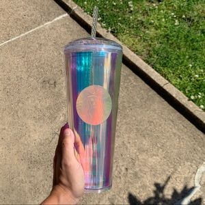 Starbucks iridescent kaleidoscope Venti Tumblr